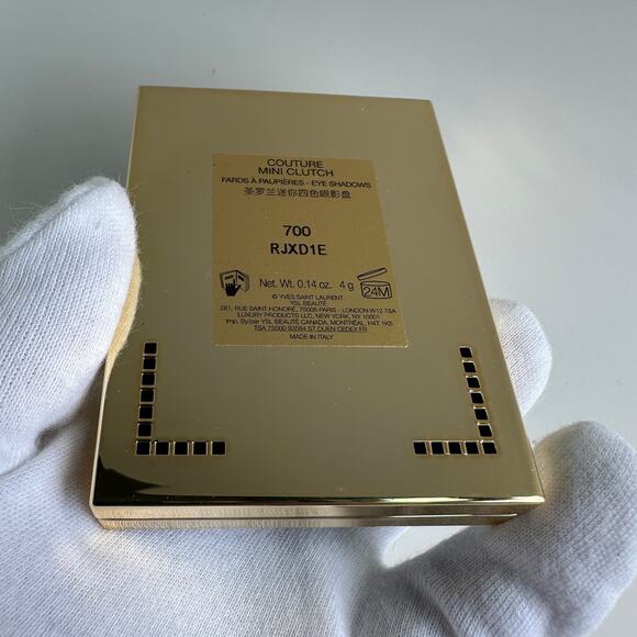 YSL Yves Saint Laurent Couture Mini Clutch Eyeshadow Palette 700 Over Noir NIB - Picture 10 of 10